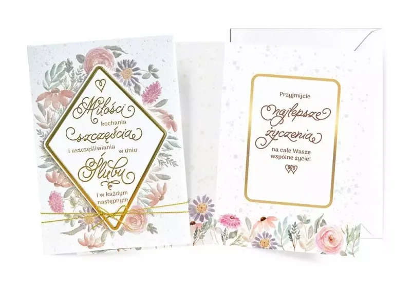 Karnet B6 Ślub zdjęcie 1