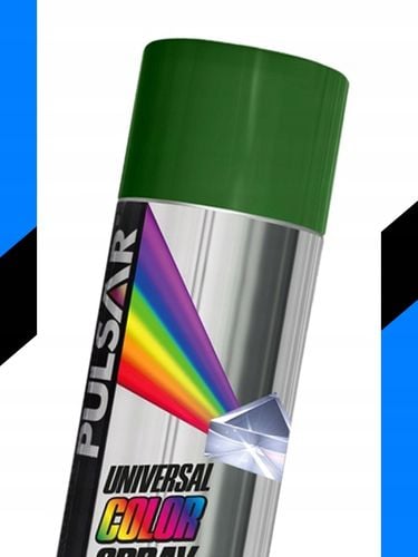 LAKIER ZIELONY POŁYSK PULSAR SPRAY RAL 6002 400 ml na Arena.pl