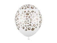 Balony pantera w cętki 30 cm, 3 szt.