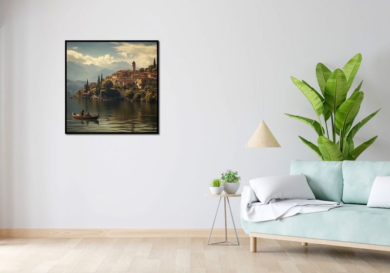 Plakat 80x80cm Spokojna Nostalgia zdjęcie 4