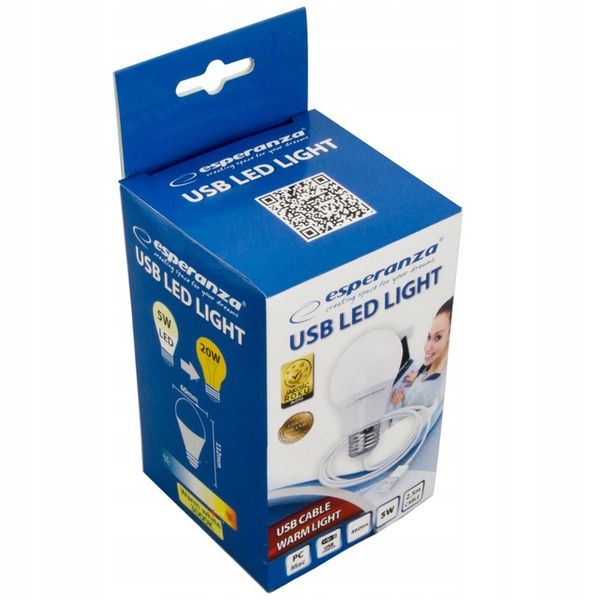 ELL170 Żarówka LED USB 5W zdjęcie 3