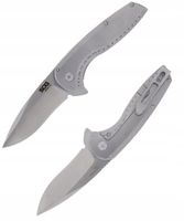 Nóż składany SOG Aegis FLK 2.0 Drop-Point Satin/Stonewash scyzoryk survival