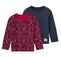 Dziewczęca bluzka termoaktywna z długim rękawem 2 sztuki 98-104
