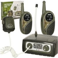 KX3635 Walkie Talkie krotkofalowka zestaw z centr