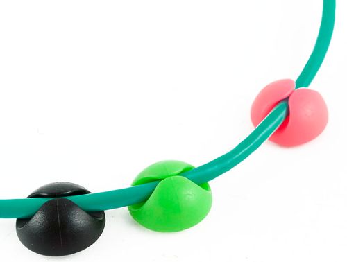 KX9269 Samoprzylepny organizer kabli CABLE DROP silikon na Arena.pl