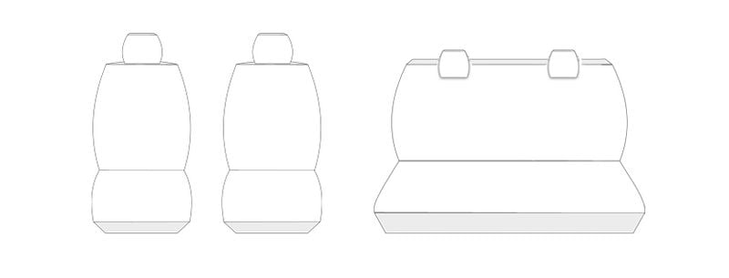 Opel Karl od 2015 Pokrowce dopasowane na miarę zdjęcie 6