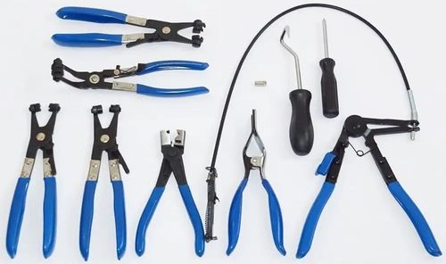 SZCZYPCE DO OPASEK ZACISKOWYCH ZESTAW 9 ELEMENTÓW OSŁON SZCZYPIEC CLICK-R na Arena.pl