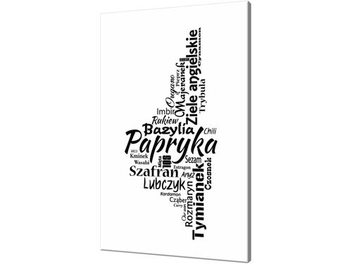 Nazwy przypraw80x120cm na Arena.pl