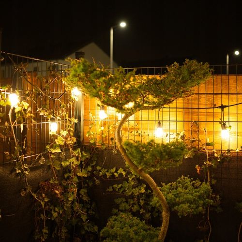 Girlanda Ogrodowa Świetlna 10m + 10x Żarówka LED 1W 2700K Zewnętrzna IP65 na Arena.pl