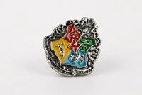 Hogwarts Crest | 4 cm | Metal | Movie Pin | Harry Potter