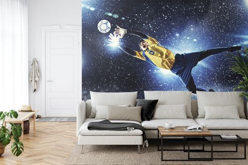 Emaga Fototapeta Bramkarz W Locie Vinyl Strukturalny 450x300 na Arena.pl