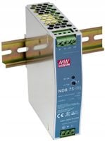 Zasilacz na szynę DIN MEAN WELL 75W 48V NDR-75-48