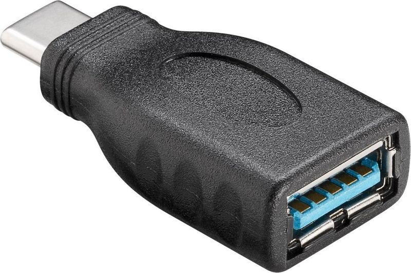 Adapter USB-C na USB 3.0 Goobay CZARNY zdjęcie 1