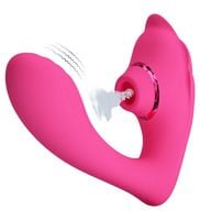 Wibrator punktu G ze stymulatorem łechtaczki