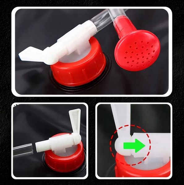 PRYSZNIC TURYSTYCZNY SOLARNY KEMPINGOWY POLOWY POD NAMIOT NA BIWAK 20L zdjęcie 7