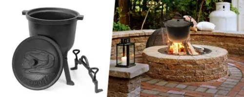 KOCIOŁEK ŻELIWNY MEYERHOFF 8L + GRATIS ŁYŻKA na Arena.pl