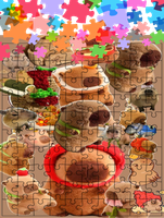 Puzzle tradycyjne - Kapibara