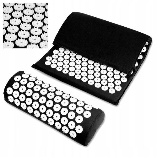 MATA DO AKUPRESURY CZARNA + PODUSZKA na Arena.pl