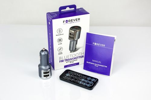 TRANSMITER FM BLUETOOTH FOREVER TR-340 Z ŁADOWARKĄ na Arena.pl