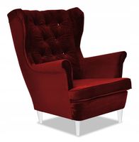 Fotel uszak Gaja skandynawski Family Meble KRYSZTAŁKI SWAROVSKIEGO 18