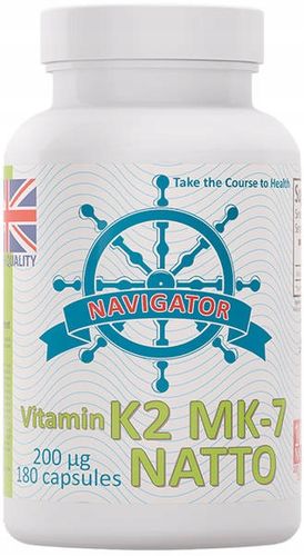 Witamina K2 MK7 NATTO 200mcg 180kaps Vegan na Arena.pl