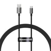 kabel przewód superior series usb-a - usb-c 100w 2m - czarny