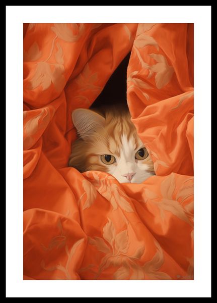 Plakat 30x45cm Ukryty Kot zdjęcie 3