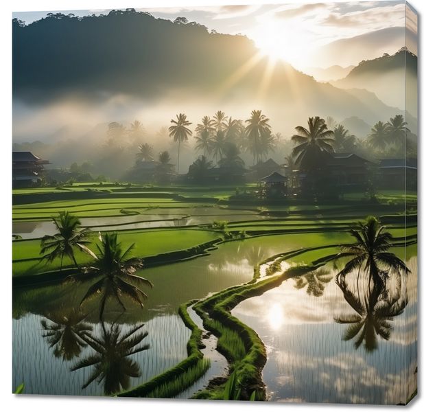 Obraz 90x90cm Świt nad Tarasami zdjęcie 1