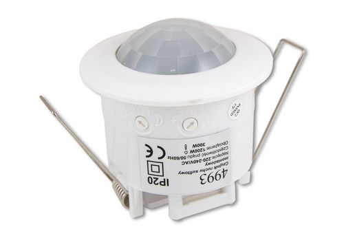 CZUJNIK RUCHU ZMIERZCHU natynkowy LED sufitowy PIR na Arena.pl