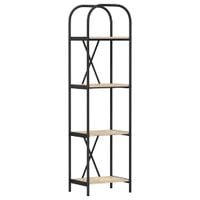 Półka na książki dąb sonoma 40 x 30 x 146 cm