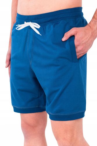 Spodenki męskie niebieskie JAVIER Rozmiar - L na Arena.pl