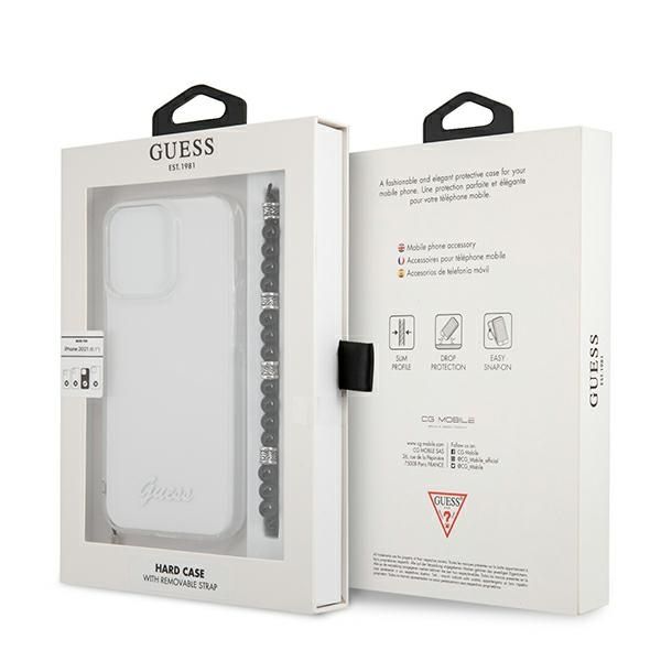 Etui Guess do iPhone 13 Pro Max, Przezroczysty zdjęcie 8