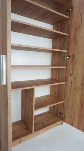 Szafka na buty - ubrania BORA SM WYBÓR KOLORU - szafa z półkami na Arena.pl