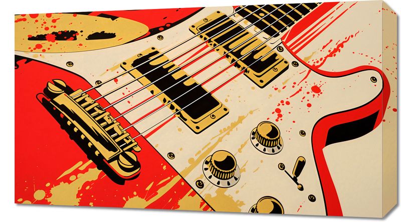 Obraz 70x40cm Przed Graniem zdjęcie 1