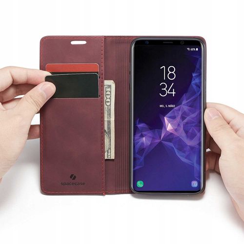 Spacecase Wallet Galaxy S9+ Red na Arena.pl