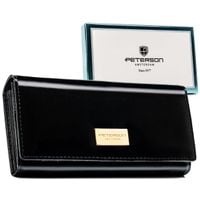 portfel damski skóra+pu ptn px24-dys-5136 black