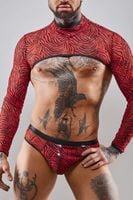 Krótki Top, Z Długimi Rękawami - Xl