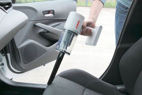 BEZPRZEWODOWY ODKURZACZ SAMOCHODOWY RĘCZNY 100W +NASADKI BEZWORKOWY STHOR na Arena.pl