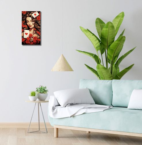 Obraz 20x40cm Różany Hazard na Arena.pl