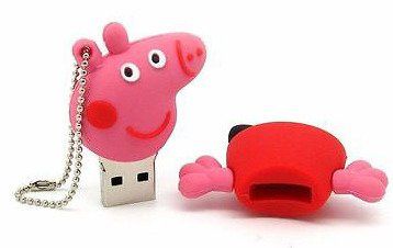 PENDRIVE USB SZYBKI FLASH DRIVE ULTRA PAMIĘĆ ZAWIESZKA PREZENT PEPPA 32GB na Arena.pl