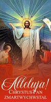 Baner religijny 300x150 Wielkanocny z Przesłaniem Zmartwychwstania