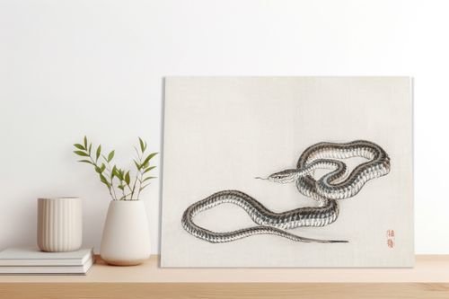 Obraz 40x30cm Snake, Kōno Bairei na Arena.pl