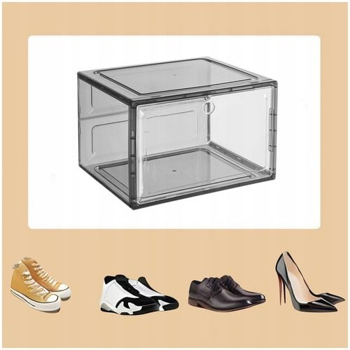 PUDEŁKO POJEMNIK ORGANIZER NA BUTY PREMIUM na zabawki akcesoria do biura na Arena.pl