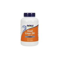 NOW FOODS Cod Liver Oil - Tran 650 mg (250 kaps.)