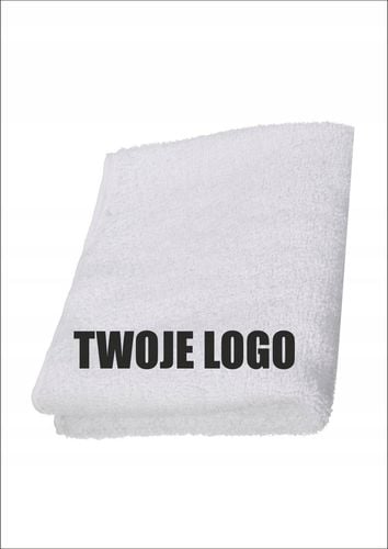 Bawełniane ręczniki haft komputerowy TANIO logo na Arena.pl