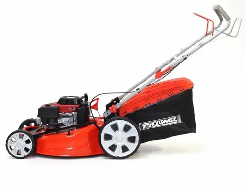 KOSIARKA Spalinowa z NAPĘDEM HORTMASZ 55 cm 224 cm3 70 l W. Boczny MIELENIE na Arena.pl