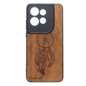 Drewniane Etui Bewood do Motorola Edge 50 Neo ŁAPACZ SNÓW IMBUIA