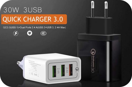 ŁADOWARKA SIECIOWA QC 3.0 LIGHTNING MICRO TYP-C na Arena.pl