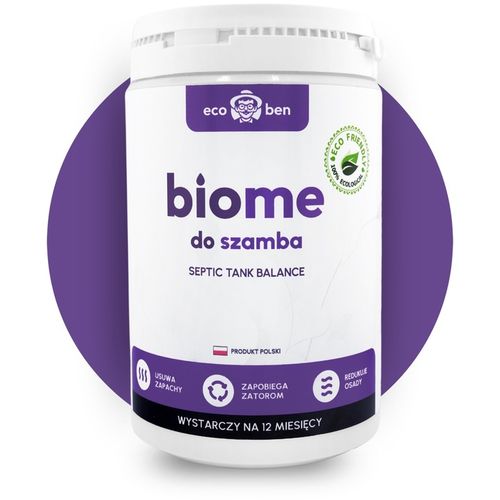 Bakterie do szamba BIOME Preparat do oczyszczalni ZAPACH TŁUSZCZ 1KG na Arena.pl