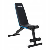 ŁAWKA TRENINGOWA skośna z blokadą nóg Active do 170kg